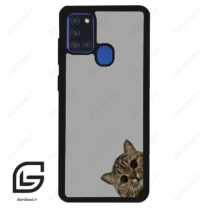 قاب گوشی سامسونگ ای 21 اس (Galaxy A21s ) طرح گربه کد 2755