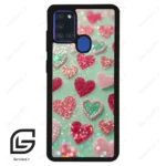 قاب گوشی سامسونگ ای 21 اس (Galaxy A21s ) طرح قلب کد 2812