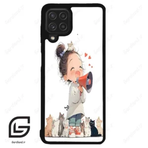 قاب گوشی سامسونگ ای 22 فورجی (Galaxy A22 4G ) طرح دخترانه کد 2027