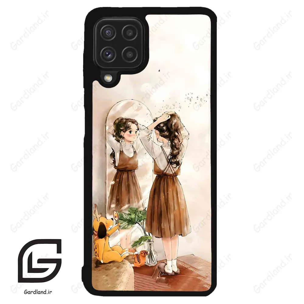 قاب گوشی سامسونگ ای 22 فورجی (Galaxy A22 4G ) طرح دخترانه کد 2078