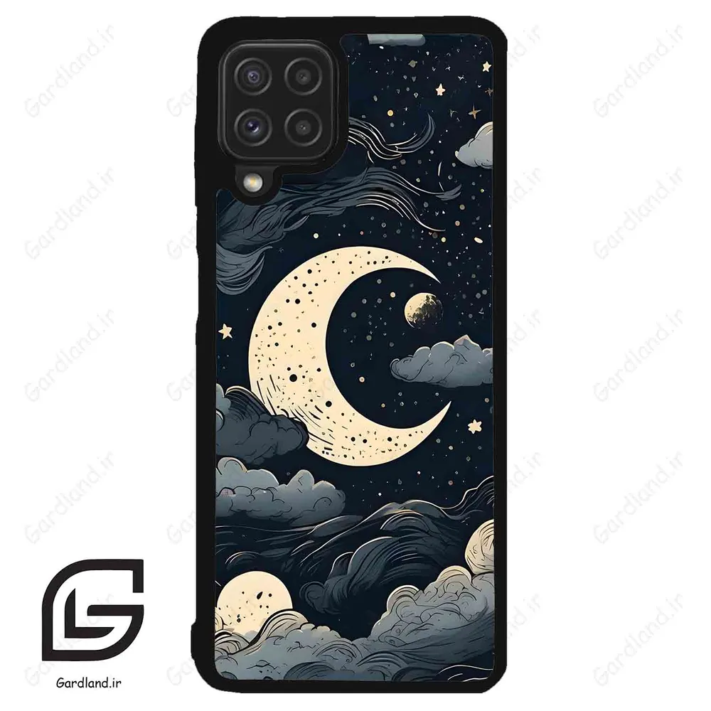 قاب گوشی سامسونگ ای 22 فورجی (Galaxy A22 4G ) طرح ماه کد 2173