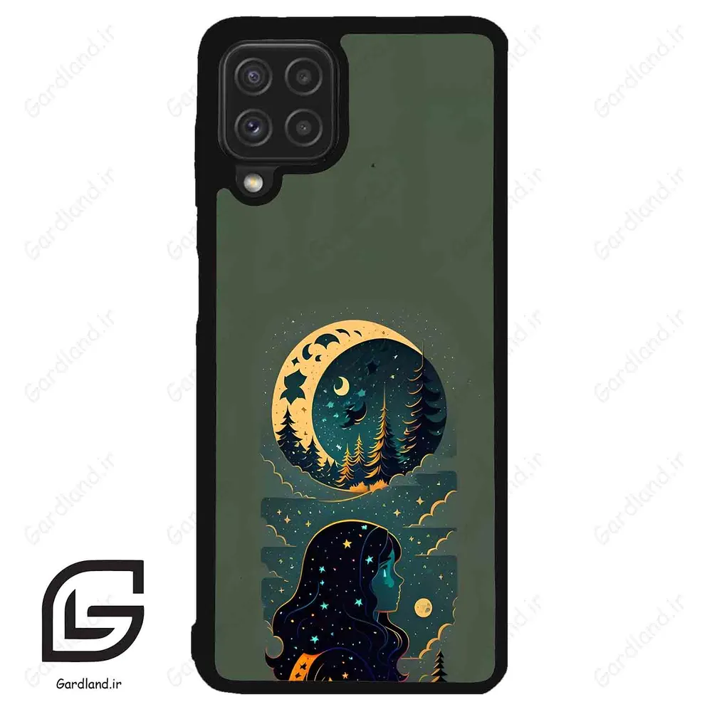 قاب گوشی سامسونگ ای 22 فورجی (Galaxy A22 4G ) طرح ماه کد 2267
