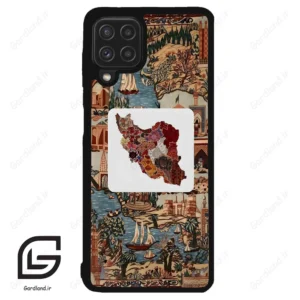 قاب گوشی سامسونگ ای 22 فورجی (Galaxy A22 4G ) طرح نقشه ایران کد 2287