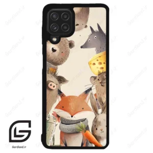 قاب گوشی سامسونگ ای 22 فورجی (Galaxy A22 4G ) طرح حیوانات کد 2338