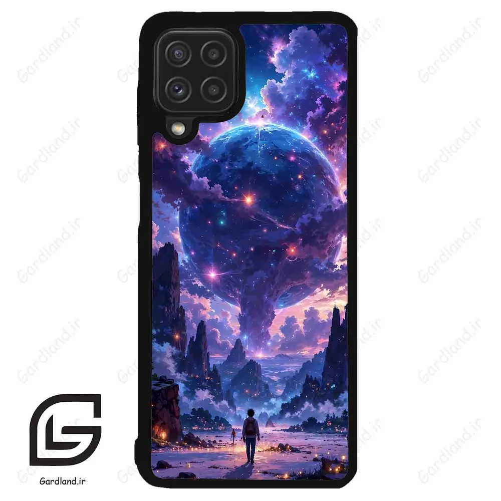 قاب گوشی سامسونگ ای 22 فورجی (Galaxy A22 4G ) طرح ماه کد 2343