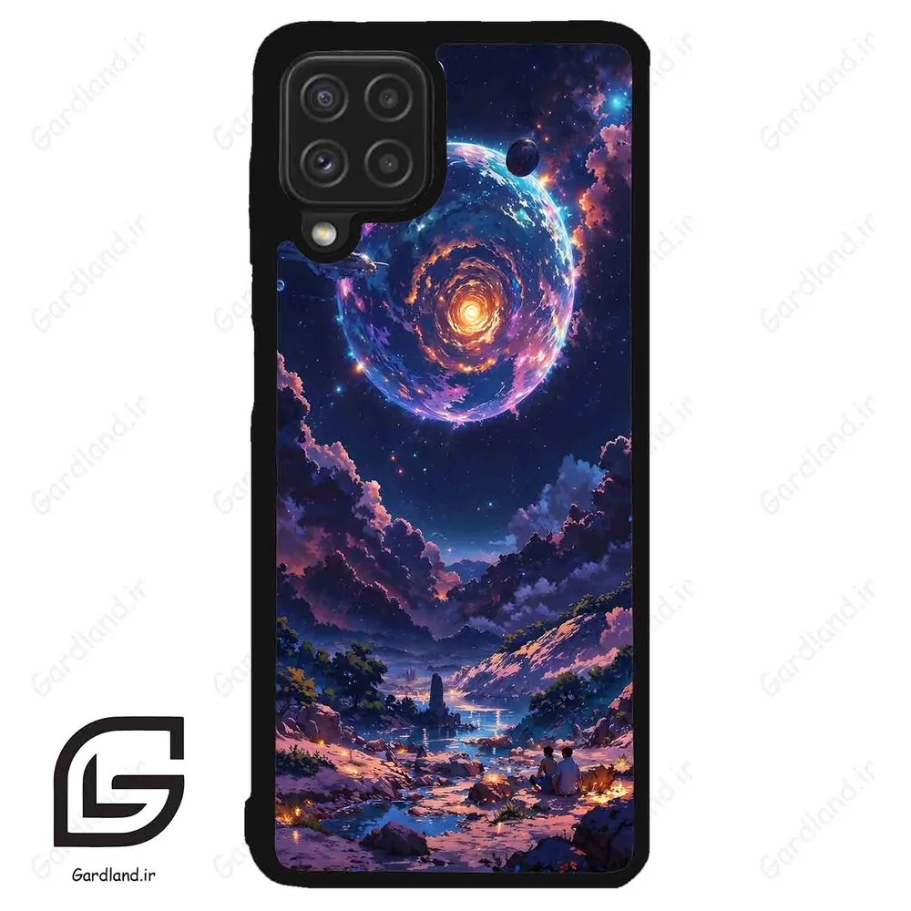 قاب گوشی سامسونگ ای 22 فورجی (Galaxy A22 4G ) طرح ماه کد 2344