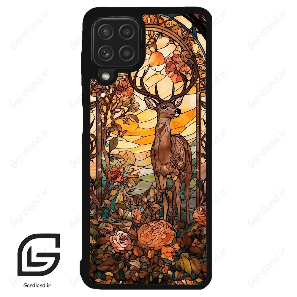 قاب گوشی سامسونگ ای 22 فورجی (Galaxy A22 4G ) طرح گوزن کد 2391