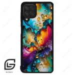 قاب گوشی سامسونگ ای 22 فورجی (Galaxy A22 4G ) طرح ابرنگی کد 2447