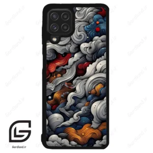 قاب گوشی سامسونگ ای 22 فورجی (Galaxy A22 4G ) طرح ابرنگی کد 2448