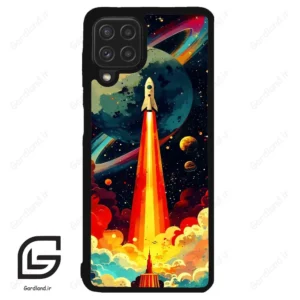قاب گوشی سامسونگ ای 22 فورجی (Galaxy A22 4G ) طرح موشک کد 2463