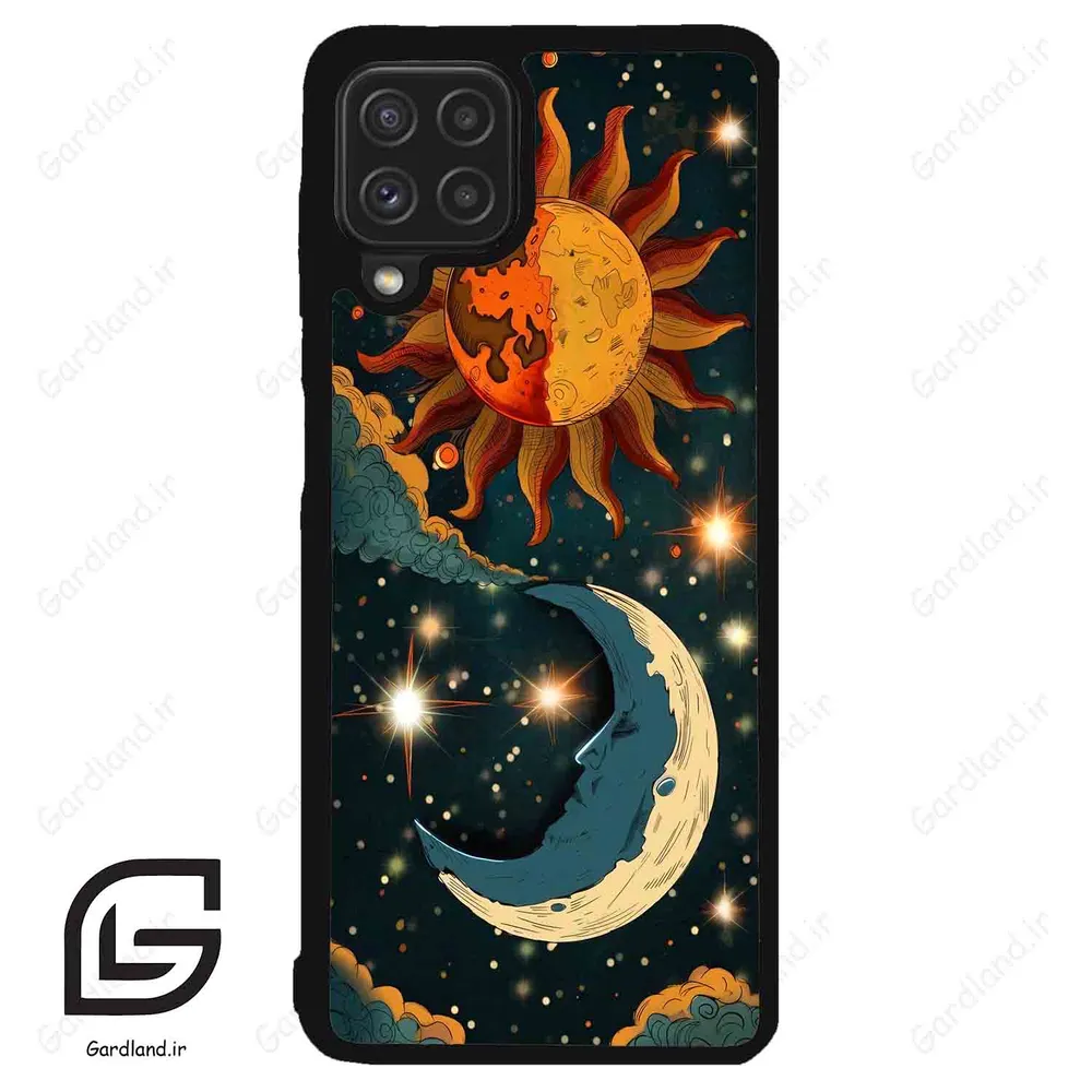 قاب گوشی سامسونگ ای 22 فورجی (Galaxy A22 4G ) طرح ماه کد 2474