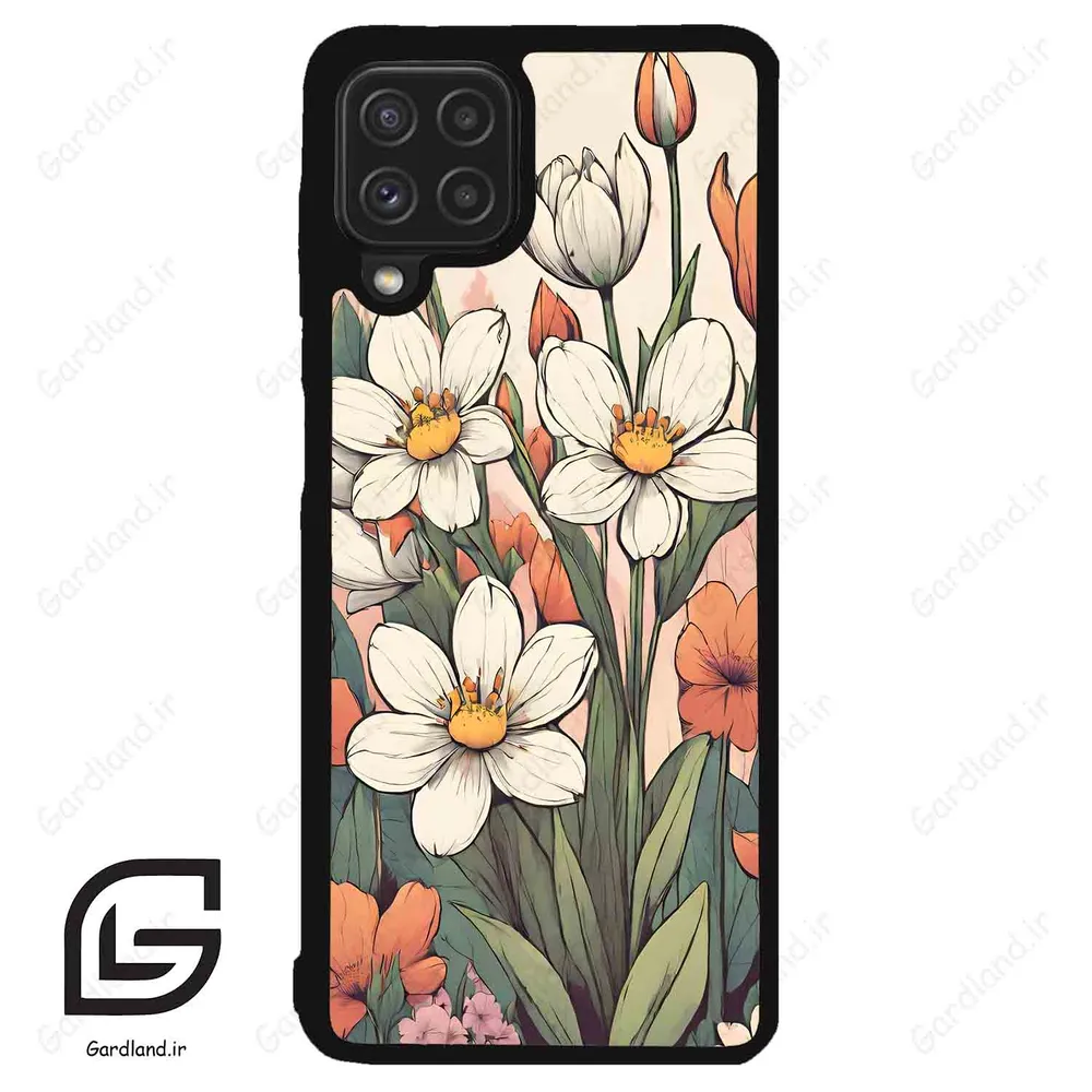 قاب گوشی سامسونگ ای 22 فورجی (Galaxy A22 4G ) طرح گل کد 2475