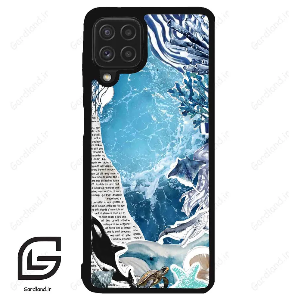 قاب گوشی سامسونگ ای 22 فورجی (Galaxy A22 4G ) طرح دریا کد 2516