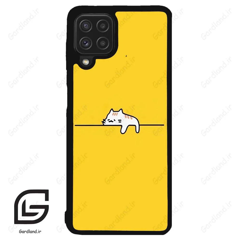 قاب گوشی سامسونگ ای 22 فورجی (Galaxy A22 4G ) طرح گربه کد 2550