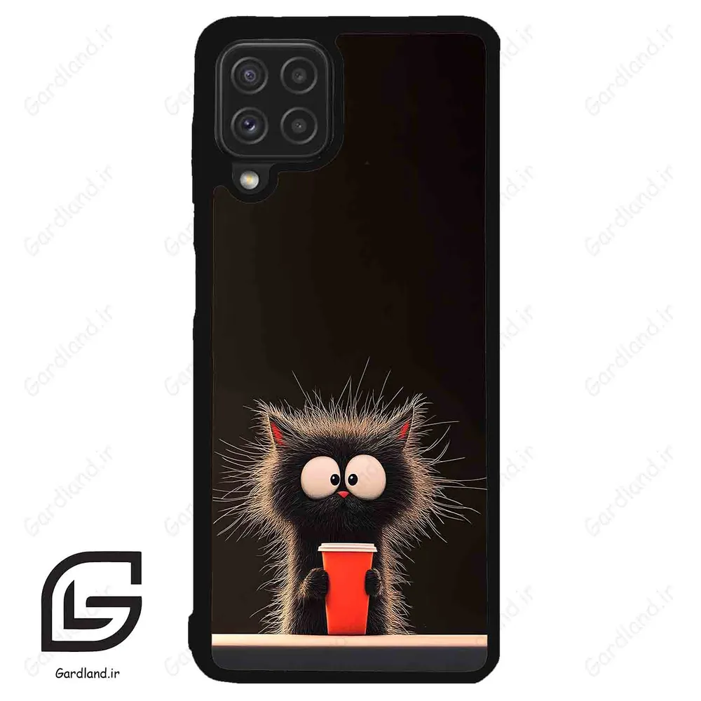 قاب گوشی سامسونگ ای 22 فورجی (Galaxy A22 4G ) طرح گربه کد 2580