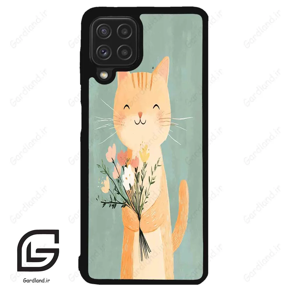 قاب گوشی سامسونگ ای 22 فورجی (Galaxy A22 4G ) طرح گربه کد 2619