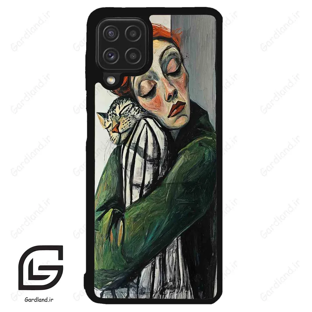 قاب گوشی سامسونگ ای 22 فورجی (Galaxy A22 4G ) طرح گربه کد 2709