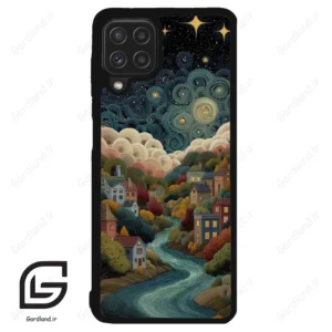 قاب گوشی سامسونگ ای 22 فورجی (Galaxy A22 4G ) طرح دهکده کد 2736