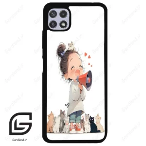 قاب گوشی سامسونگ ای 22 (Galaxy A22 5G ) طرح دخترانه کد 2027