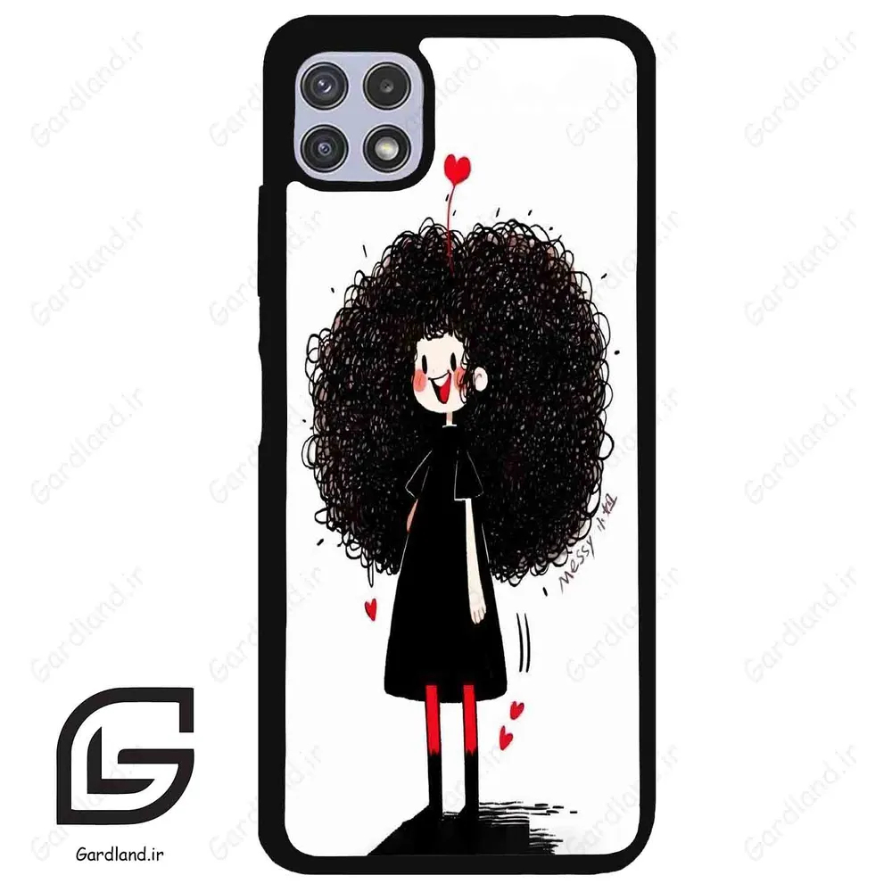 قاب گوشی سامسونگ ای 22 (Galaxy A22 5G ) طرح دخترانه کد 2031
