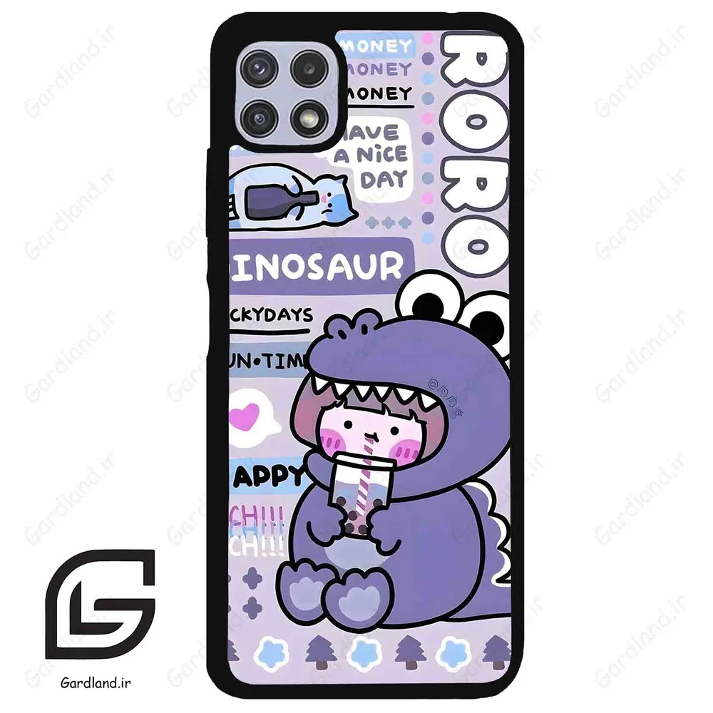 قاب گوشی سامسونگ ای 22 (Galaxy A22 5G ) طرح دایناسور کد 2155