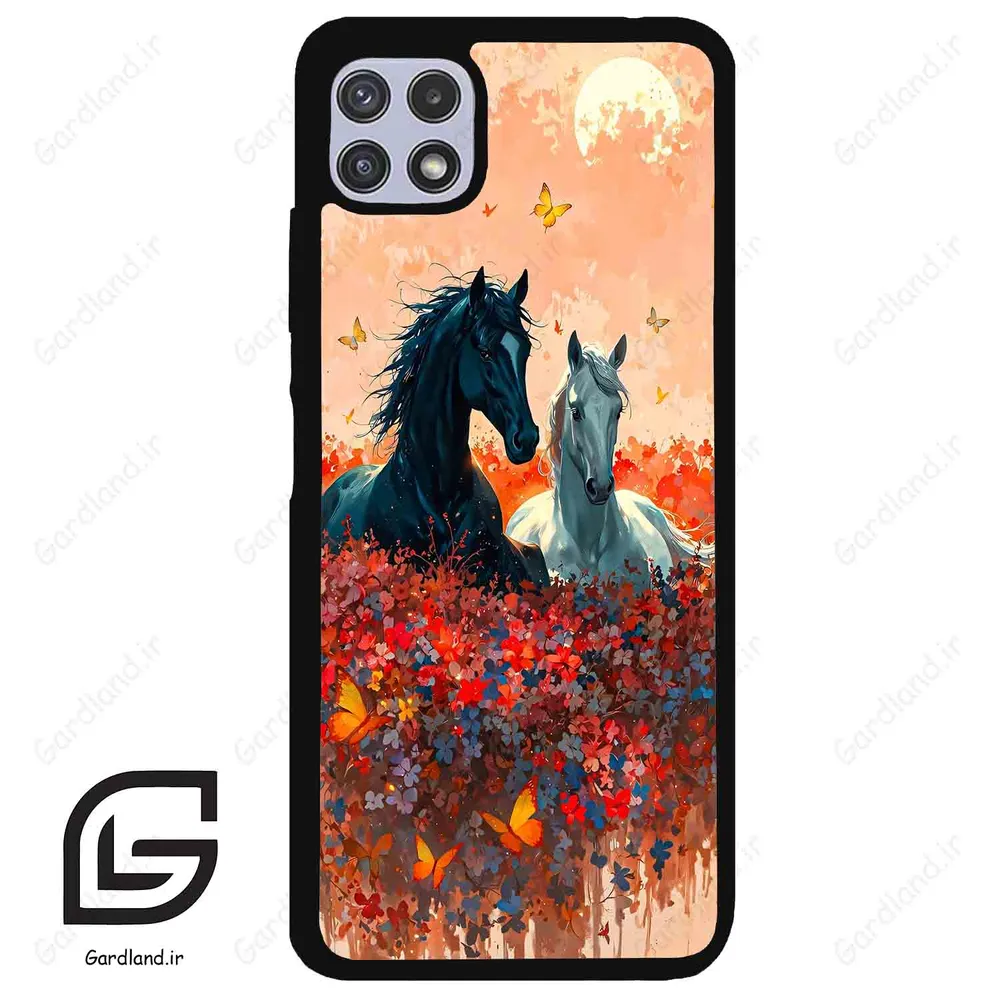 قاب گوشی سامسونگ ای 22 (Galaxy A22 5G ) طرح اسب کد 2166