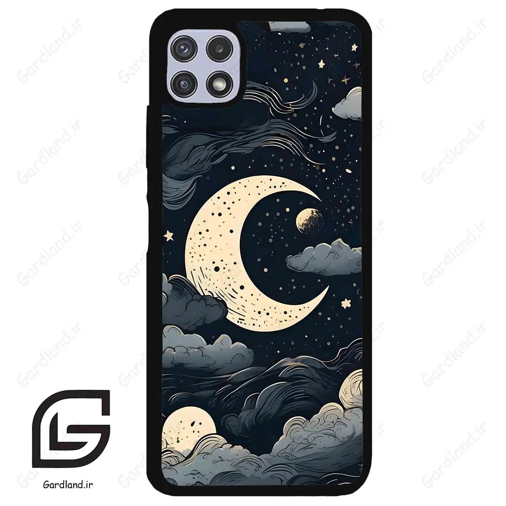 قاب گوشی سامسونگ ای 22 (Galaxy A22 5G ) طرح ماه کد 2173