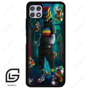 قاب گوشی سامسونگ ای 22 (Galaxy A22 5G ) طرح مکعب کد 2229
