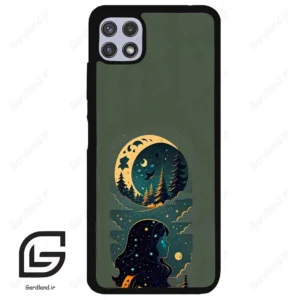 قاب گوشی سامسونگ ای 22 (Galaxy A22 5G ) طرح ماه کد 2267