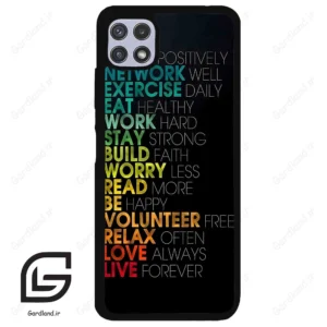 قاب گوشی سامسونگ ای 22 (Galaxy A22 5G ) طرح متن کد 2332