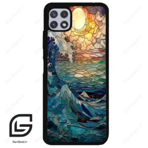 قاب گوشی سامسونگ ای 22 (Galaxy A22 5G ) طرح موج کد 2413