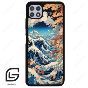 قاب گوشی سامسونگ ای 22 (Galaxy A22 5G ) طرح موج کد 2418