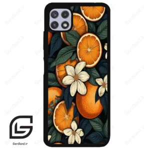 قاب گوشی سامسونگ ای 22 (Galaxy A22 5G ) طرح پرتقالی کد 2423
