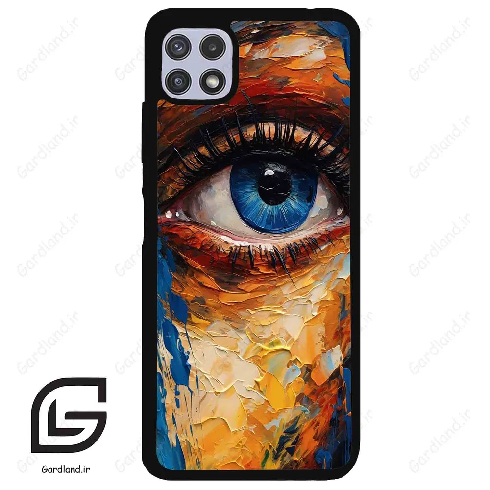 قاب گوشی سامسونگ ای 22 (Galaxy A22 5G ) طرح چشم کد 2435