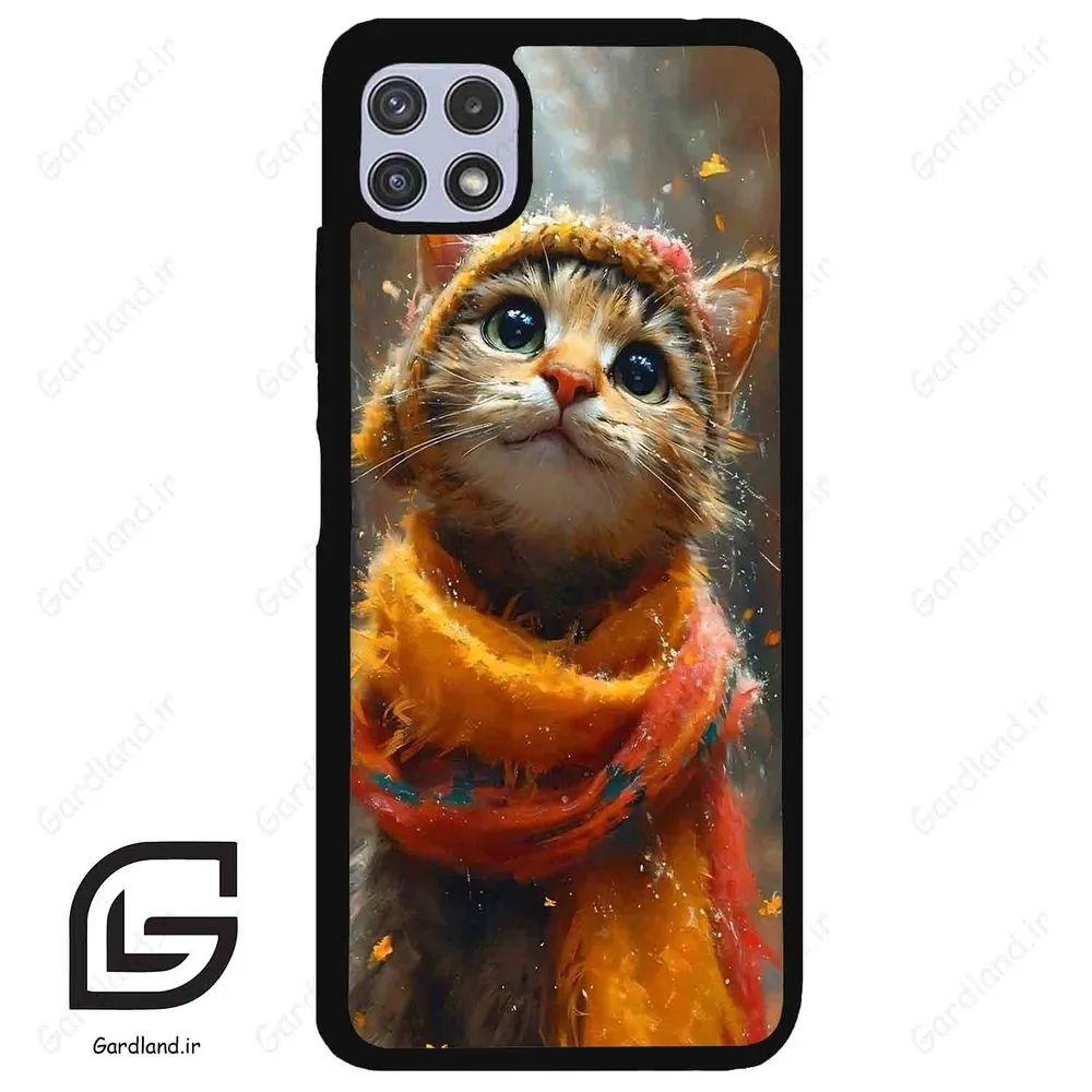 قاب گوشی سامسونگ ای 22 (Galaxy A22 5G ) طرح گربه کد 2440