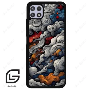 قاب گوشی سامسونگ ای 22 (Galaxy A22 5G ) طرح ابرنگی کد 2448