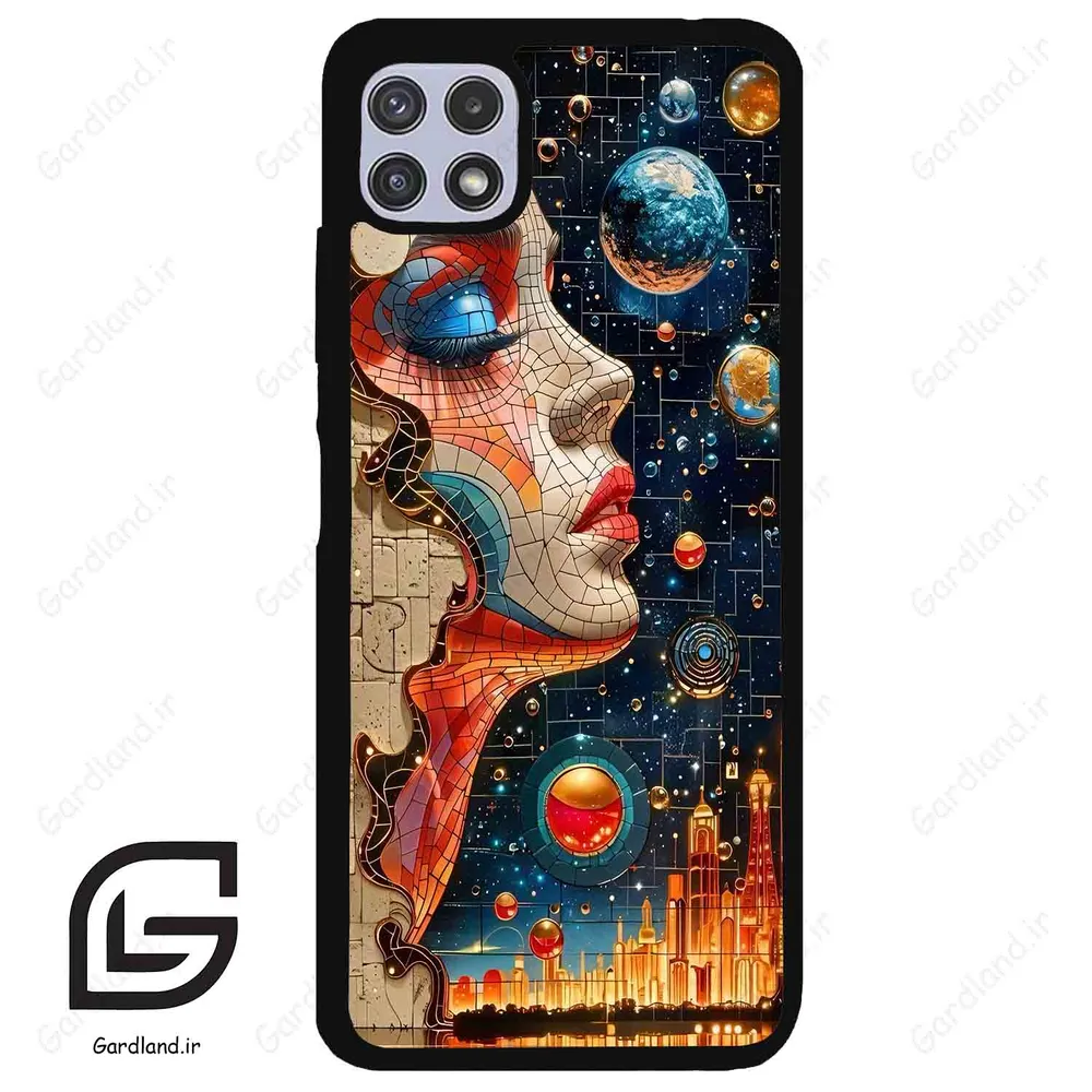 قاب گوشی سامسونگ ای 22 (Galaxy A22 5G ) طرح چهره کد 2452