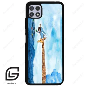 قاب گوشی سامسونگ ای 22 (Galaxy A22 5G ) طرح زرافه کد 2456