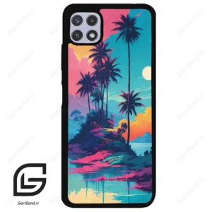 قاب گوشی سامسونگ ای 22 (Galaxy A22 5G ) طرح جزیره کد 2461