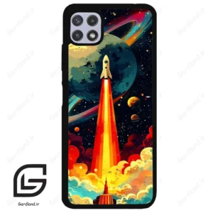 قاب گوشی سامسونگ ای 22 (Galaxy A22 5G ) طرح موشک کد 2463