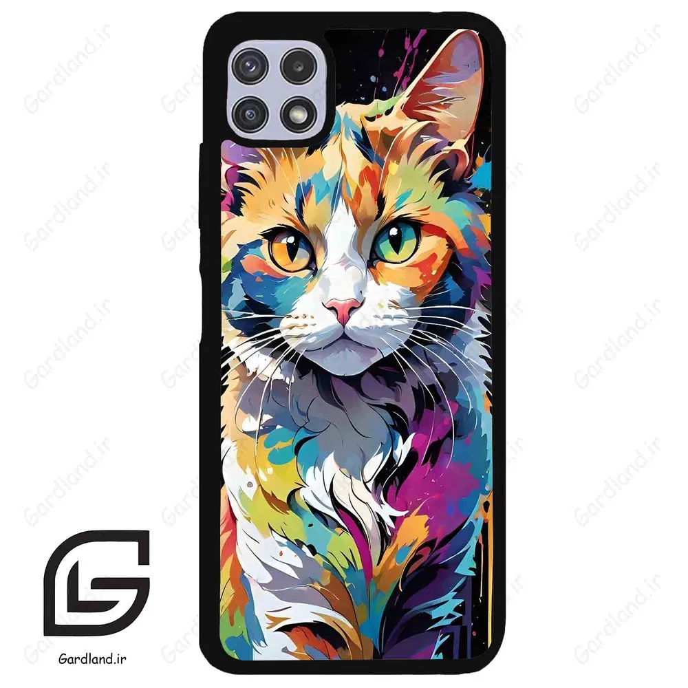قاب گوشی سامسونگ ای 22 (Galaxy A22 5G ) طرح گربه کد 2483