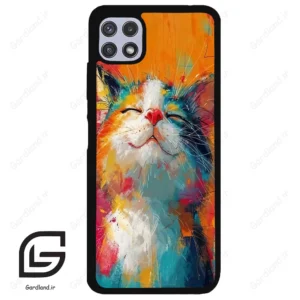 قاب گوشی سامسونگ ای 22 (Galaxy A22 5G ) طرح گربه کد 2489