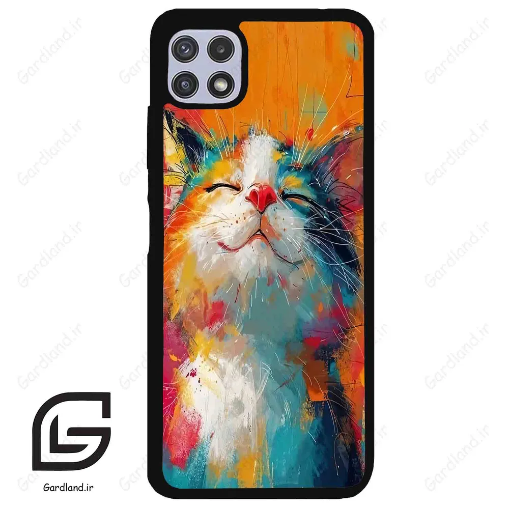 قاب گوشی سامسونگ ای 22 (Galaxy A22 5G ) طرح گربه کد 2489