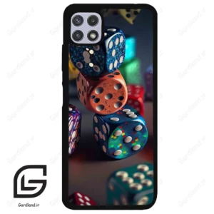 قاب گوشی سامسونگ ای 22 (Galaxy A22 5G ) طرح تاس کد 2556