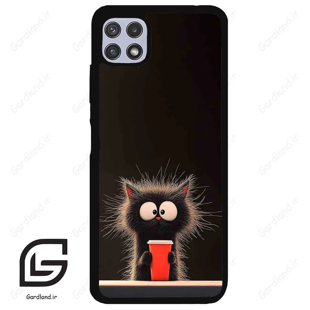 قاب گوشی سامسونگ ای 22 (Galaxy A22 5G ) طرح گربه کد 2580