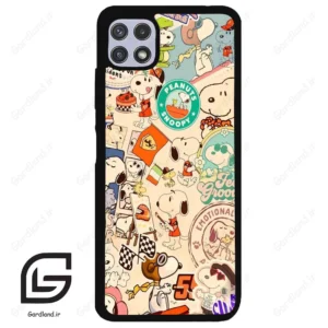 قاب گوشی سامسونگ ای 22 (Galaxy A22 5G ) طرح اسنوپی کد 2605