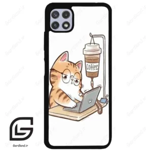 قاب گوشی سامسونگ ای 22 (Galaxy A22 5G ) طرح گربه کد 2617