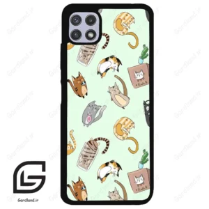 قاب گوشی سامسونگ ای 22 (Galaxy A22 5G ) طرح گربه کد 2622