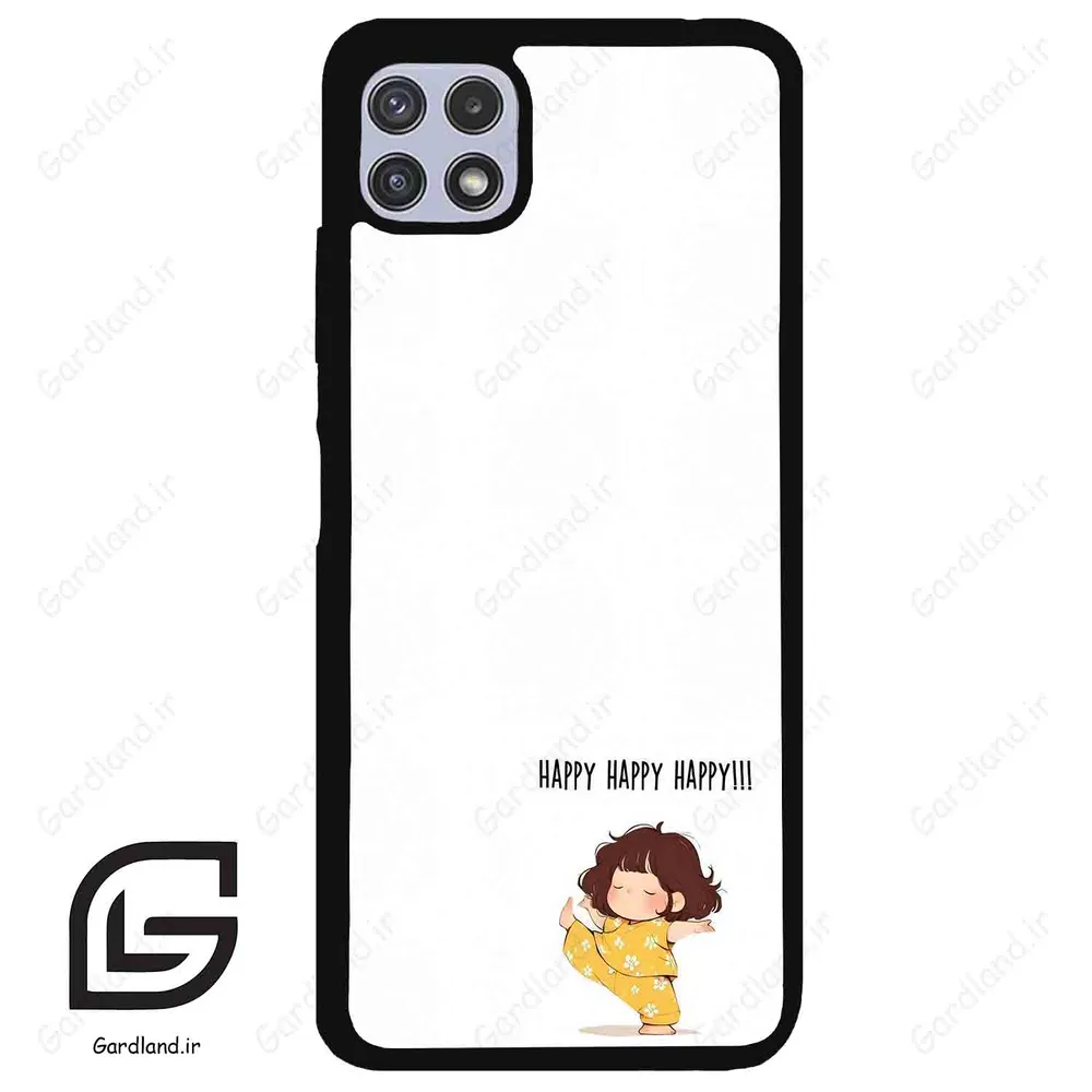 قاب گوشی سامسونگ ای 22 (Galaxy A22 5G ) طرح خوشحال کد 2647