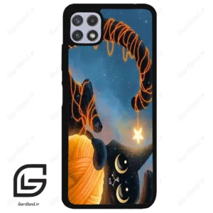 قاب گوشی سامسونگ ای 22 (Galaxy A22 5G ) طرح گربه کد 2654